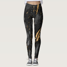 Guld och Svarta Marble struktur