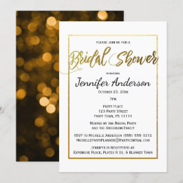 Guld och Svarta Möhippan Inbjudningar