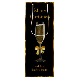 Guld- och svartchampagneexponeringsglas