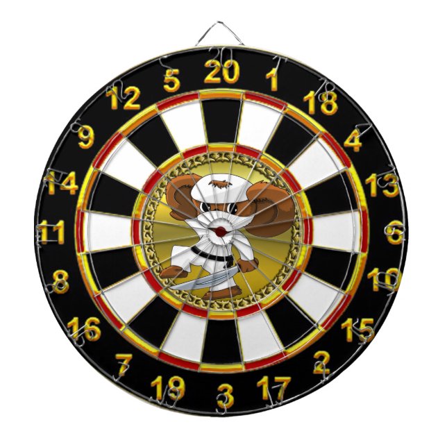 Guld och svarten omkullkastar den Cheburashka Piltavla (Framsidan)