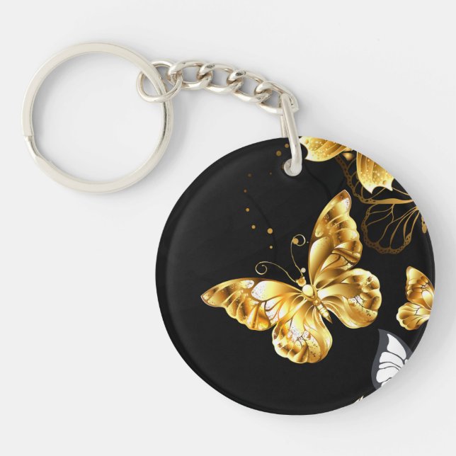 Guld och vita fjärilar (Framsidan)