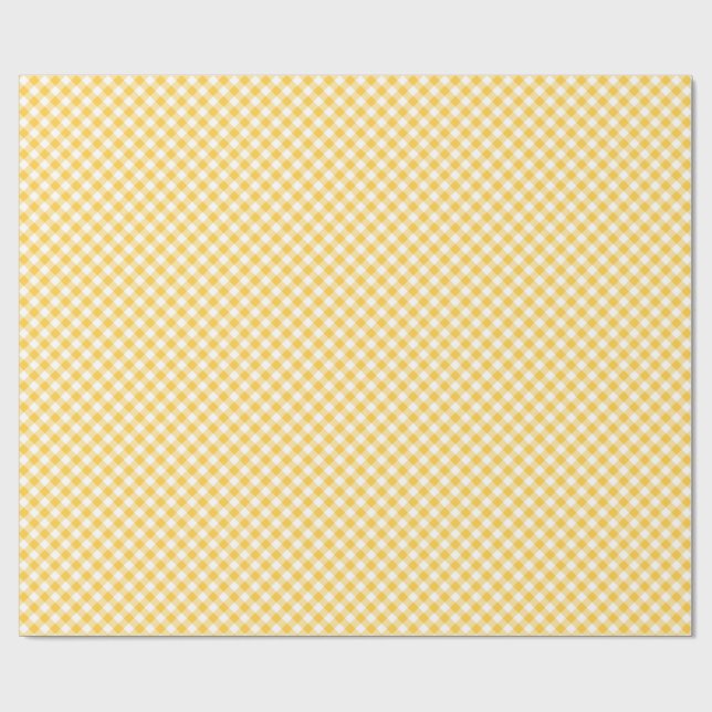 Guld och Vita schaktare Presentpapper (Platt)