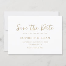 Guld och Vita vackra Elegant bröllop