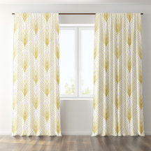 Guld och White Art Deco Mönster