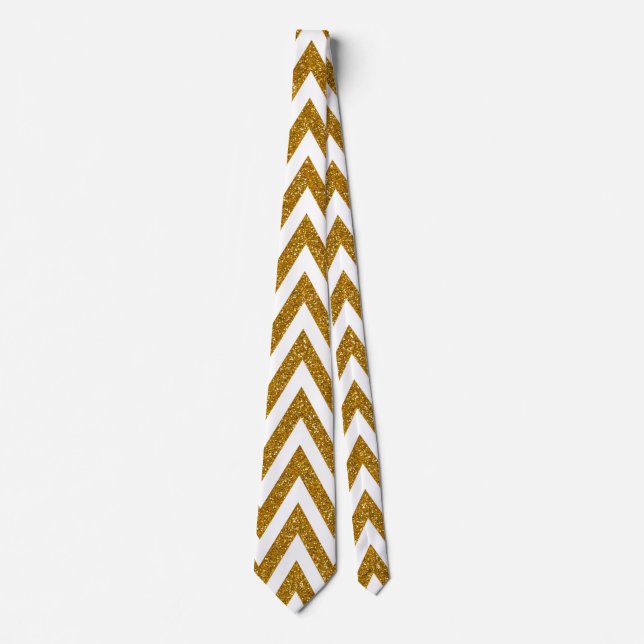 Guld och White Chevron Slips (Framsida)