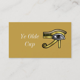 Guld- öga av Horus Visitkort