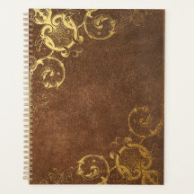 Guld Old Antique Gilded Bok Cover