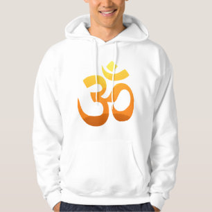 Guld Om Mantra Sol Hoodie Meditation Yoga