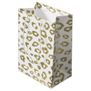 Guld- Ombre Leopardtryck