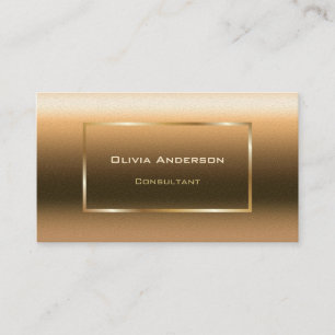 Guld Ombre Professional Visitkort