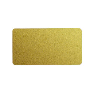 Guld omkullkastar den texturerade mallen adressetikett