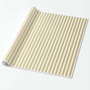 Guld omkullkastar vitrandmönster presentpapper