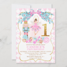 Guld One Nutcracker Land Sweets Birthday