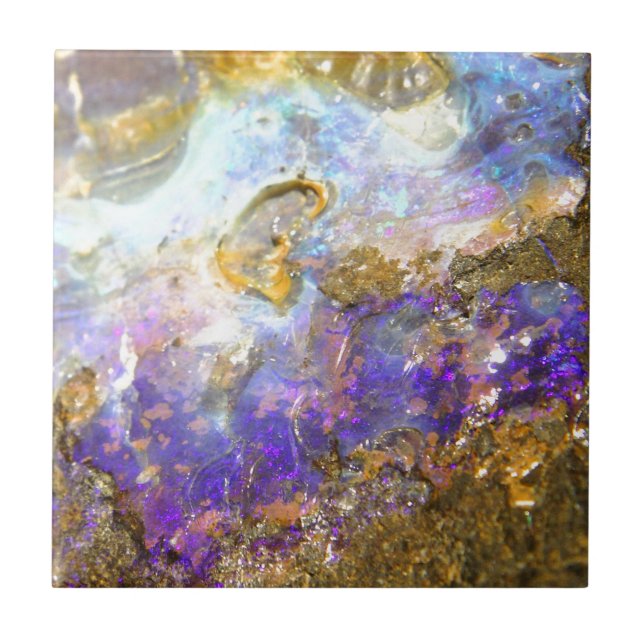 Guld- Opal Kakelplatta (Framsidan)