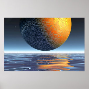 Guld- Orb Poster
