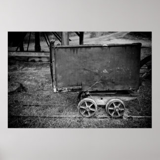 Guld Ore Cart Poster
