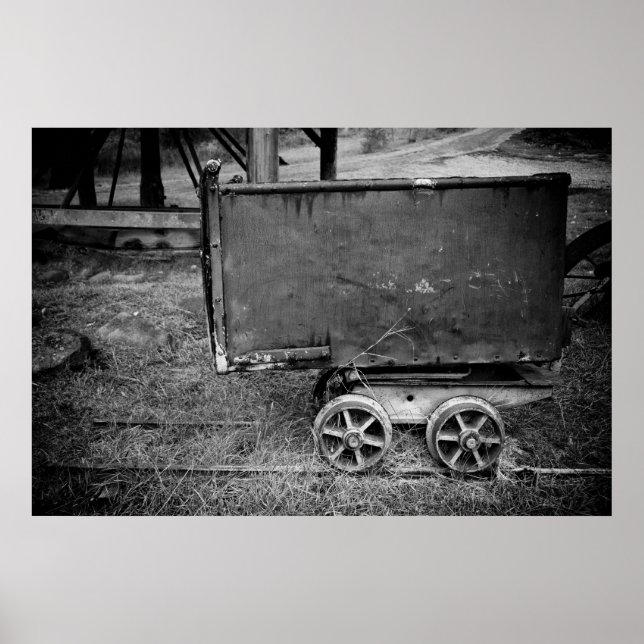 Guld Ore Cart Poster (Framsidan)