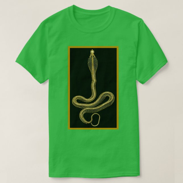 guld orm t shirt (Design framsida)