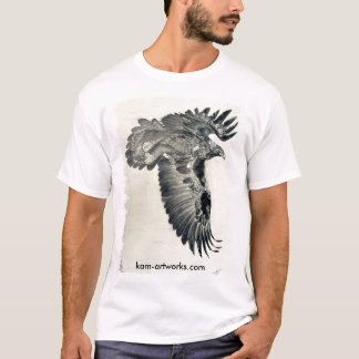 guld- örn lg som slitas, kam-artworks.com tee