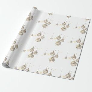 Guld Ornament Julafton, Papprare Presentpapper