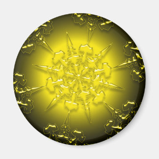 Guld Ornament Magnet