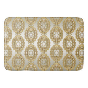 Guld Ornate Bath Mat Badrumsmatta