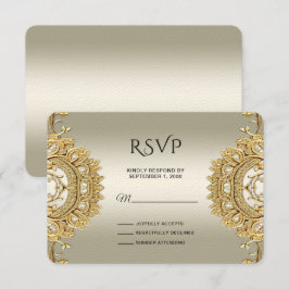 Guld Ornate OSA kort