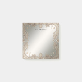Guld Ornate Ram Post it Notes Post-it Block