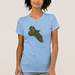 Guld- örnkvinna utslagsplats t-shirt