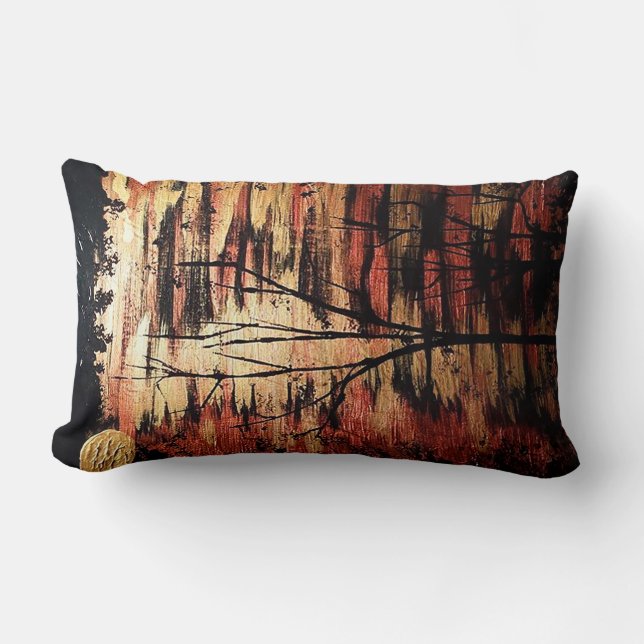 Guld- på nätterna LumbarPJ-mjölnare Lumbarkudde (Framsida)