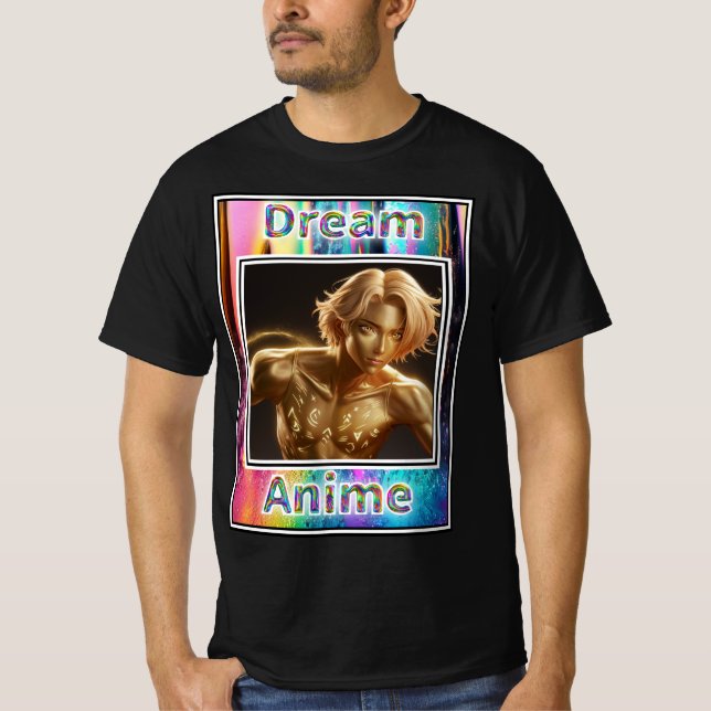 Guld Page Dream Anime T Shirt (Framsida)