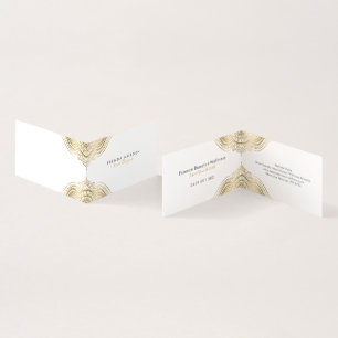 Guld Paisley Mandala Visitkort