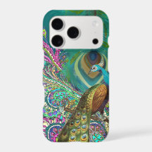 Guld Paisley Peacock & Feather du väljer Färg