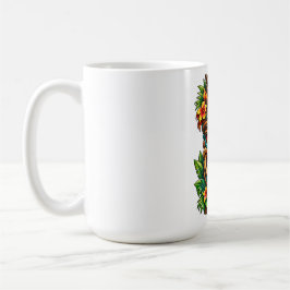Guld Palm Krona Tiki Kaffemugge Kaffemugg
