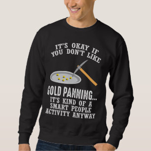Guld Panning Gift - Gruvgruvan Lång Ärmad Tröja