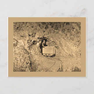 Guld-panorering t-shirts vykort