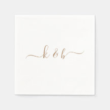 Guld par Initialer, vitt schutst