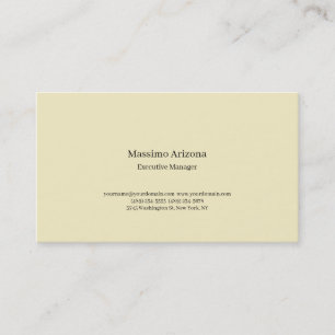 Guld Pärl Enkel Professionell Modern Minimalistisk Visitkort