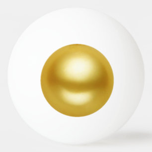 Guld- pärla pingisboll