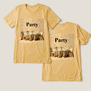 Guld Party Design Party T-Shirt