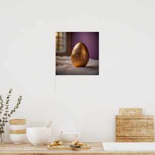 Guld påskägg poster