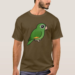 Guld--påskyndad parakiter tee shirt