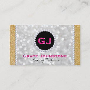 Guld & Pearls Visitkort
