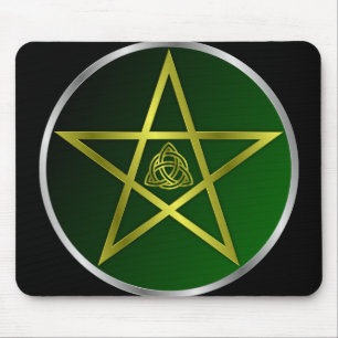 Guld pentacle musmatta