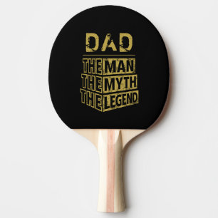 Guld Personlig Namn människan, myten om kullkastet Pingisracket