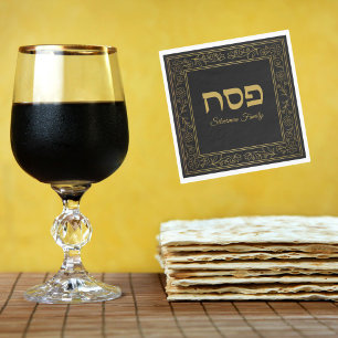 Guld Pesach Pesach Pappersservett