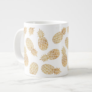 guld PINEAPPLE chic GLAMOR Jumbo Mugg