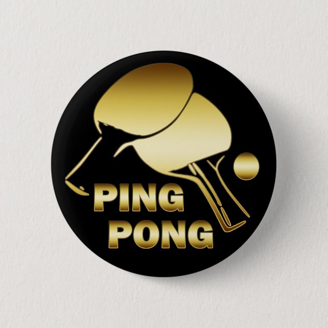 GULD PING PONG KNAPP (Framsida)