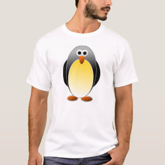 Guld- pingvin tee shirt
