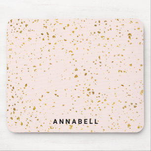  Guld-platter, modern, salon Mousepad Musmatta